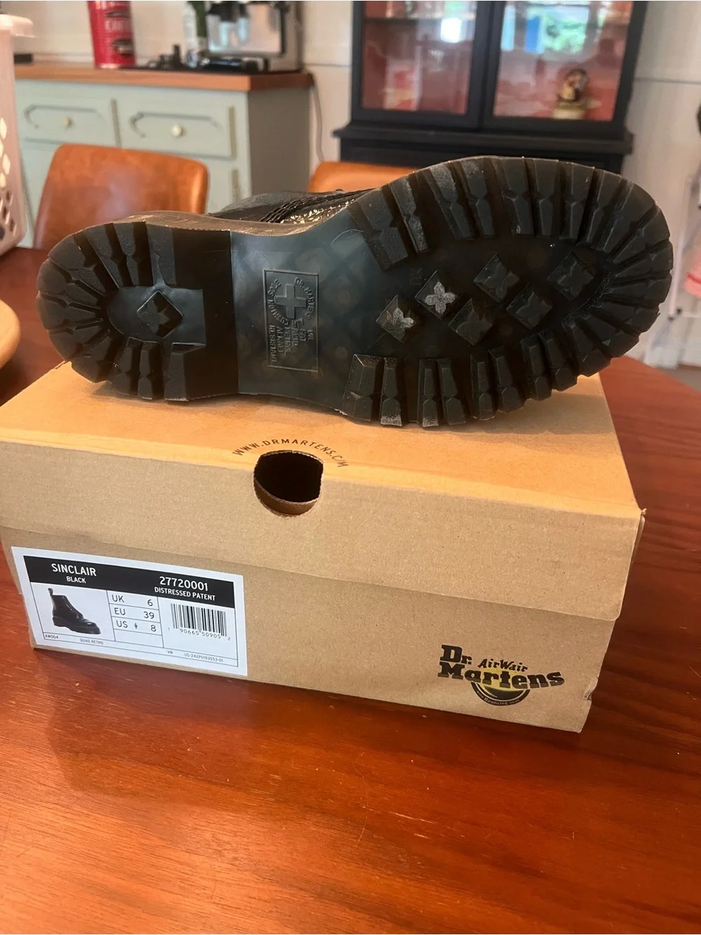 Dr. Martens glossy black